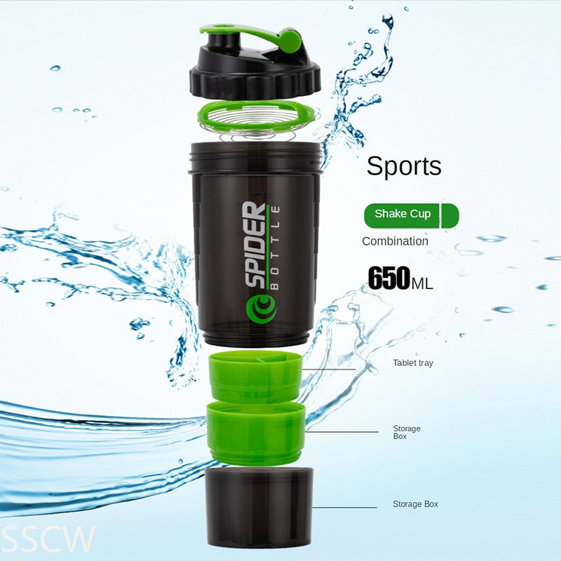 Spider™ 3 LAYER SHAKER BOTTLE 550ml